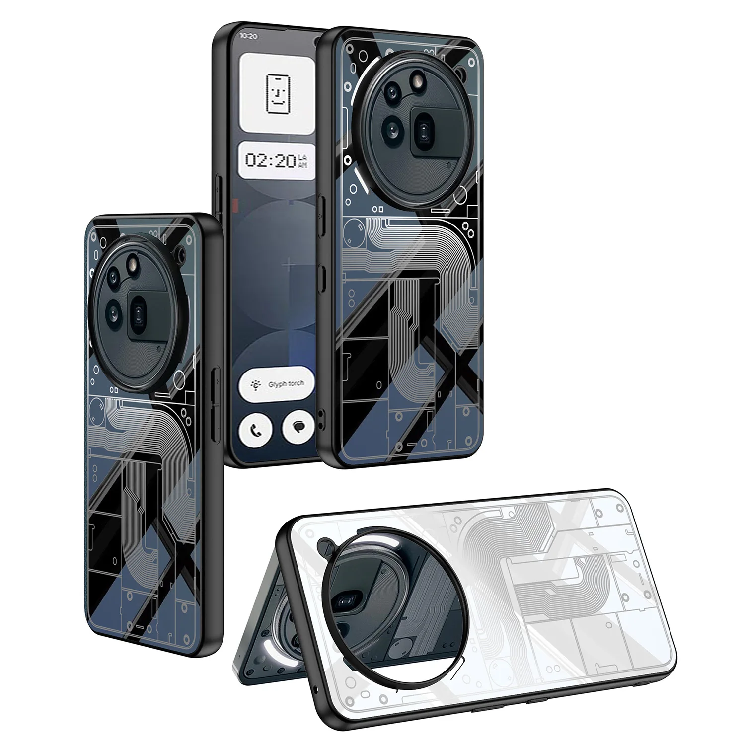 

[boutique]Super comfortable hand feel original color AG phone cover no-fading no-yellowing phone case for Nothing Phone 3Pro