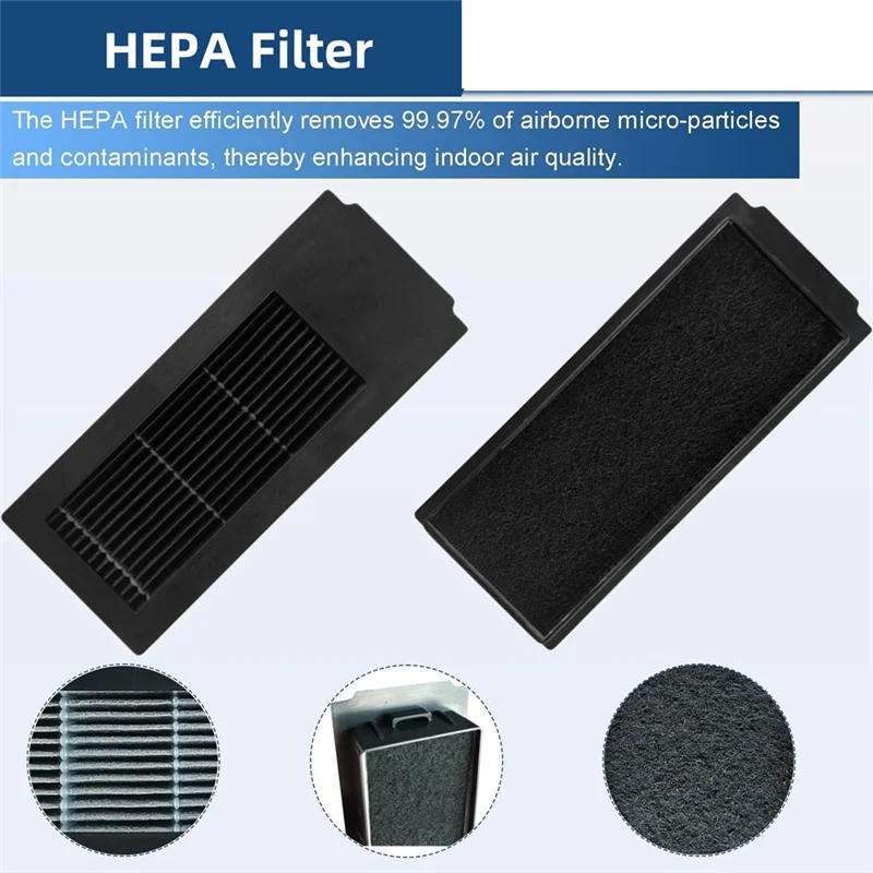 -ABPO Replacement Parts For ECOVACS Deebot X2 Omni/Max/Pro Vacuum Cleaner Accessories Kit,Main Brush Mop Filter Vacuum Bags