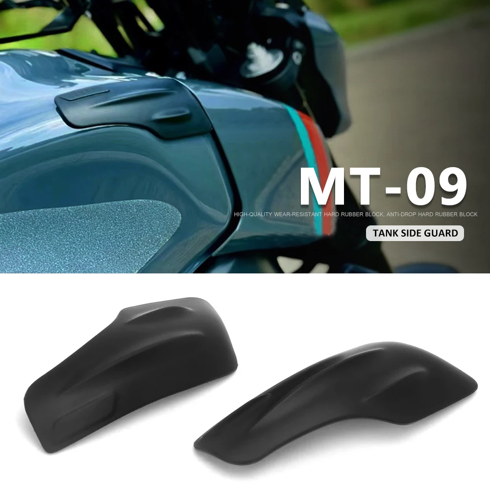 2021 2022 2023 Motorfiets Zijsticker Anti-Frictie Brandstoftank Pad Accessoires Zwart Voor Yamaha Mt09 Mt09 MT-09 Mt 09