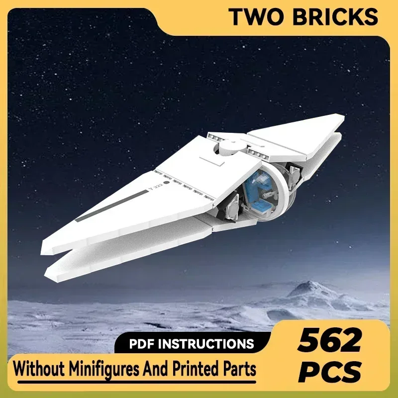 Spazio Starship Modello Moc Mattoni da costruzione Mini Y222 Tecnologia di avvio Blocchi modulari Regali Giocattoli Set fai da te AssemblaggioNatale