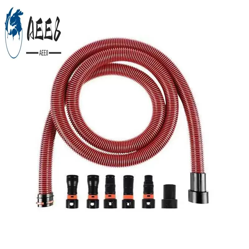 

AEE8-Dust Collection Hose Kit For Home And Shop Vacuums System With 6 Adapters Of Woodworking Power Tool And Sander