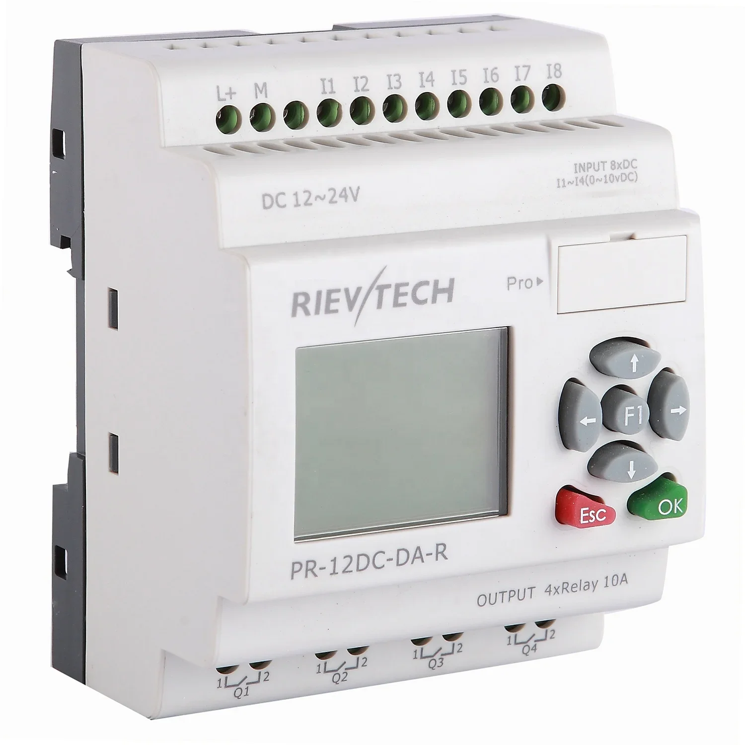 PR-12DC Starter Kit Basic Plc Programming Ladder Logic Hmi Plc Equipment Program Logic Control Unitary Plc