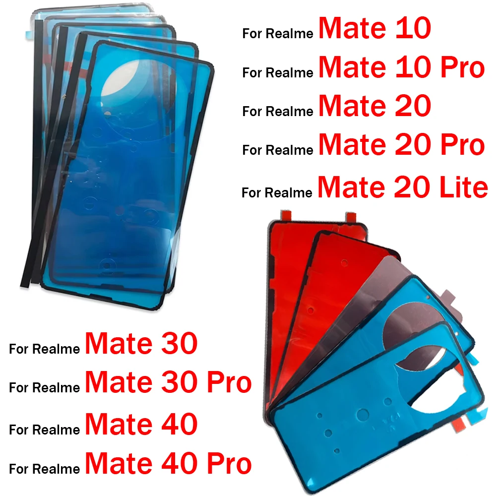 

Клейкая наклейка, задняя крышка батарейного отсека, клейкая лента для Huawei Mate 10 20 20X 30 40 Pro 4G 5G