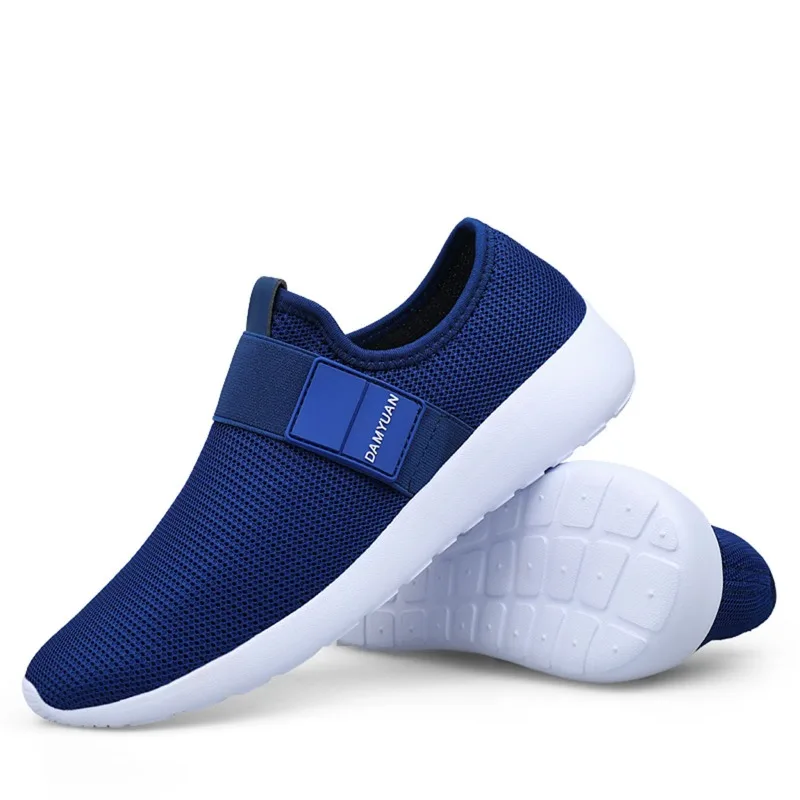 Comfortable Light Trendy Sneakers Plus Size Men's Running Shoes Fashion Non-slip Casual Footwear Unisex Breathable Mesh Shoe