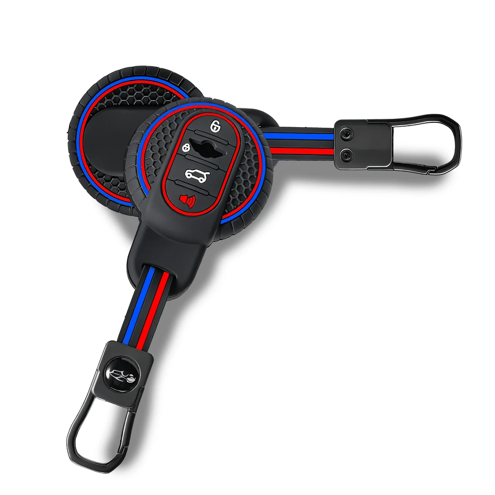 

New Silicone Key Fob Cover Key Protection Case for BMW MINI COOPER S ONE JCW F54 F55 F56 F57 F60 CLUBMAN COUNTRYMAN Accessories