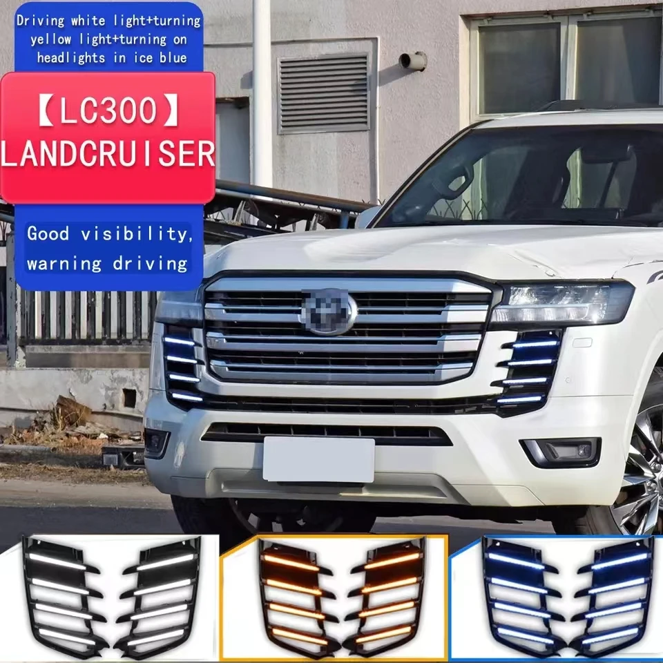 

2 шт., дневные ходовые огни для Toyota LAND CRUISER 300 LC300 2022 2023