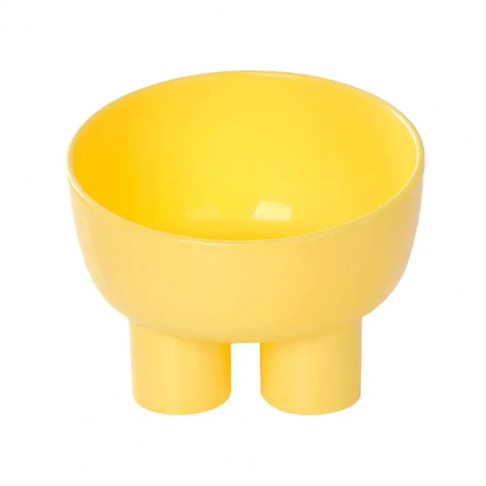 Macaron Color Pet Bowl Stable Safe Macaroon Colour Cat Food Bowl Set with Elephant Leg Design Anti-spill Neck for Multi-purpose