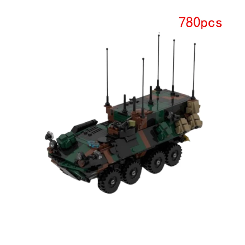 Spot MOC-200117 200102 200016 199913 199852 Military Tank Small Particle Assembly Building Blocks Puzzle Toy Model Gift Set Orna