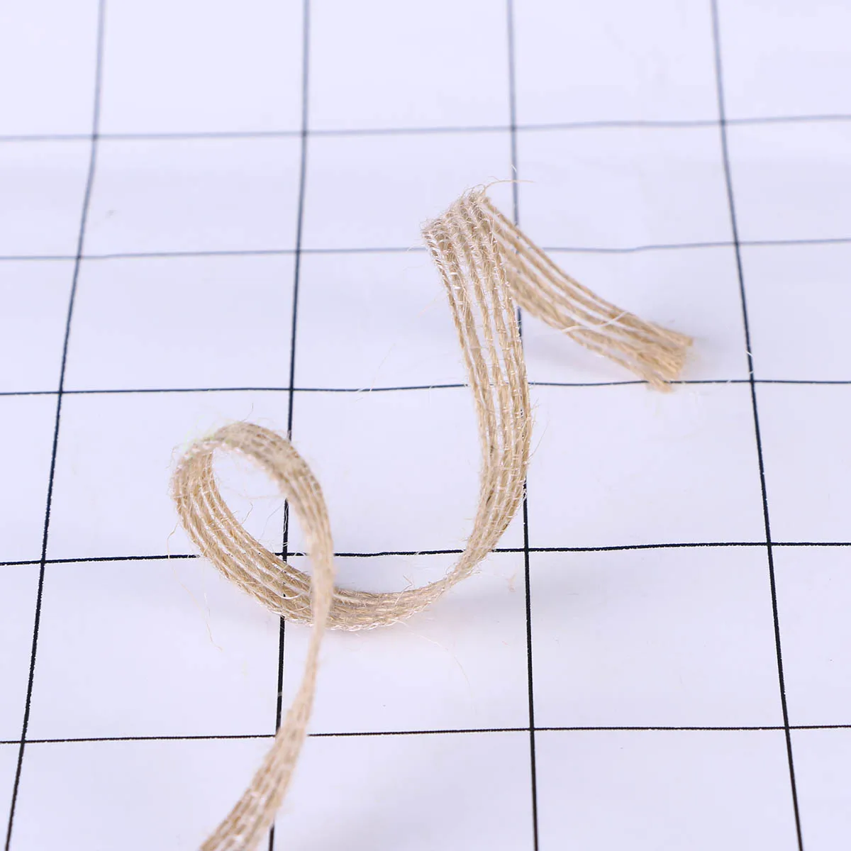 

Braided Lace Decorative Rope for Crafts Thick Jute Straps Webbing Ribbon