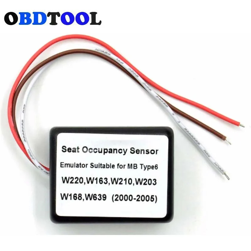 MB Type6 Seat Occupancy Sensor Emulator IMMO Type 6 SRS for Mercedes for Benz W220 W163 W210 W203 W168 W639 2000-2005 Year Cars