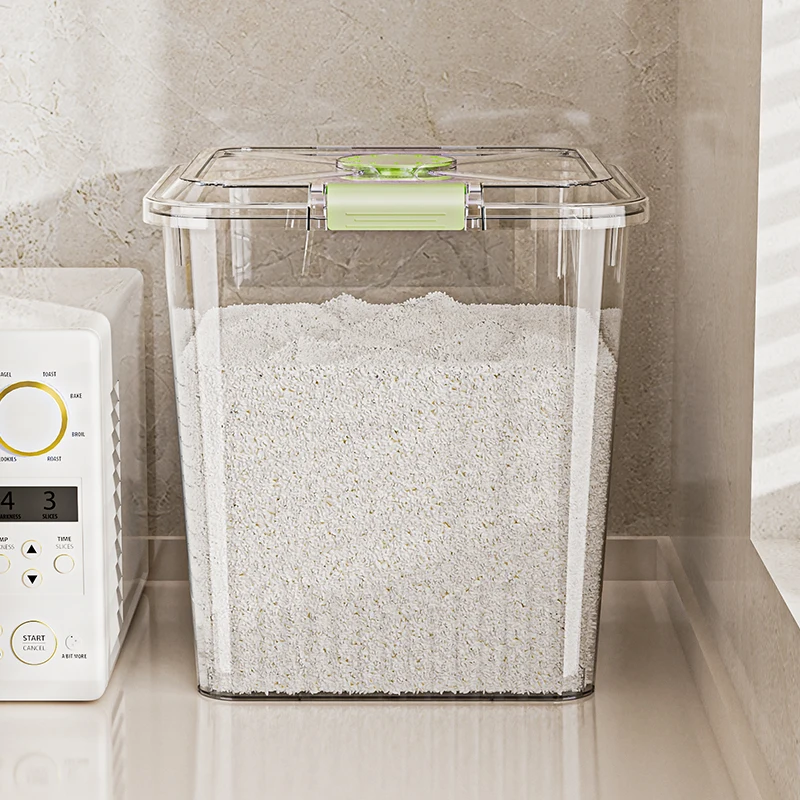 Sealed Grain Distributor Multi-Specification Rice Storage Box Insect Proof Pet Food Container Kitchen Organizer Rice Container