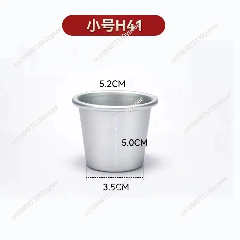 Egg Tart Cake Aluminum Cup For Dessert Pudding Cup Cake Egg tart Crust Press Tool Mould