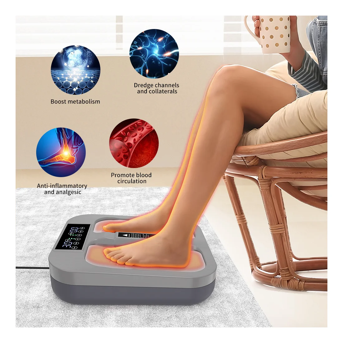 OED ODM Terahertz-Therapie Cell Maglev Energy Apparatus Foot Sole Physiotherapy Machine Quantum Terahertz Therapy Device