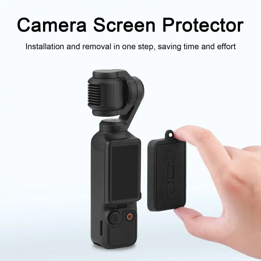 ソフトシリコン保護カバー,傷に強い,防汚,正確なラウンド保護,smo Pocket 3 s用カメラカバー