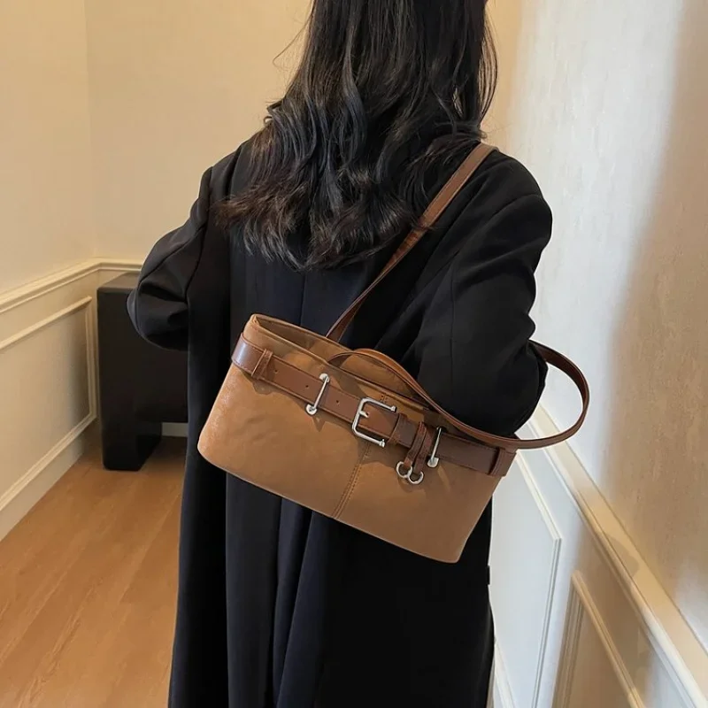 

Chic Ladies Shoulder Bag Luxury Brand Crossbody Handbag Durable Leather Tote Purse For Women