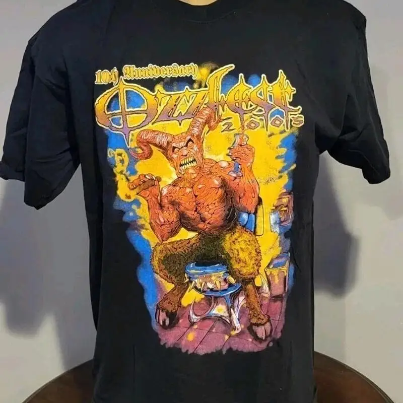 

Vintage Ozzfest 2005 T Shirt Metal Concert Band Tour