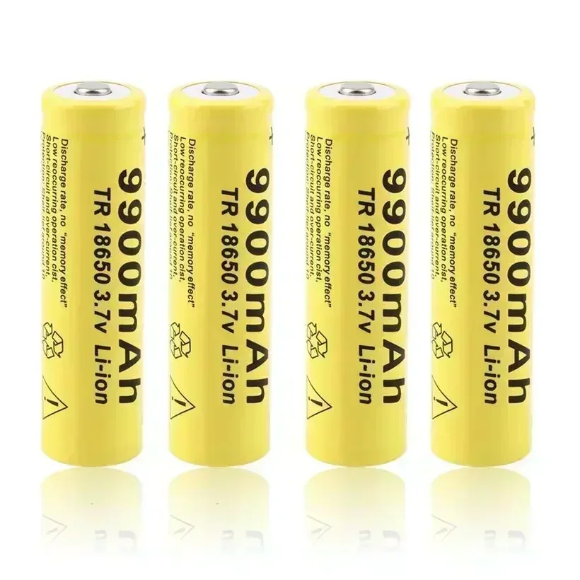 2025 Neuer 3,7 V 9900 mAh GTF 18650 wiederaufladbarer Akku für LED-Leuchten – leuchten Sie Ihre Welt mit zuverlässiger Strom