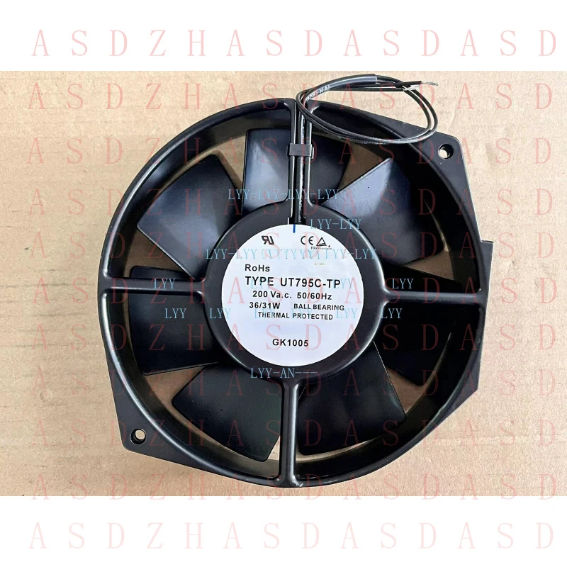

Z 1pc Royal Fan Fan UT795C-TP AC200V 36/31W 17215038MM