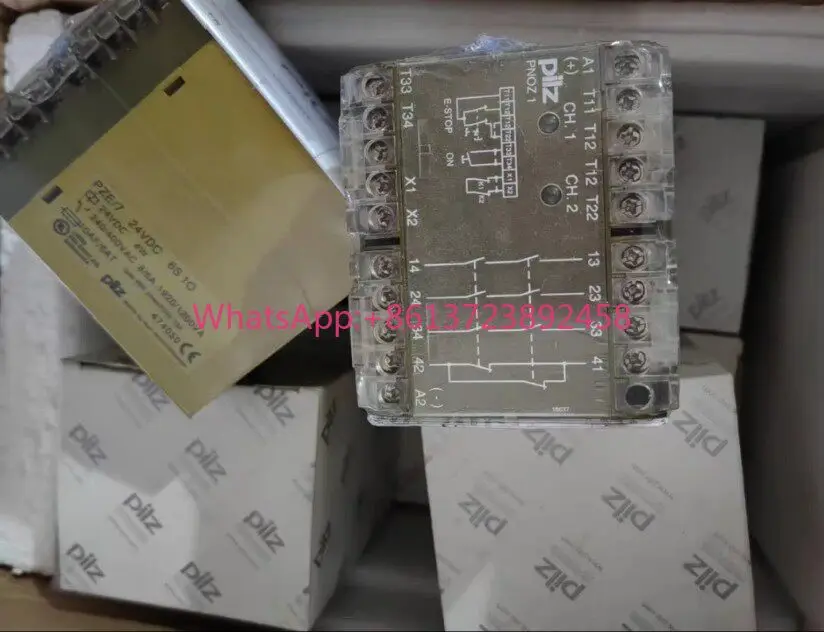 

New Pilz PILZ safety relay PNOZ1 3S, model 47465