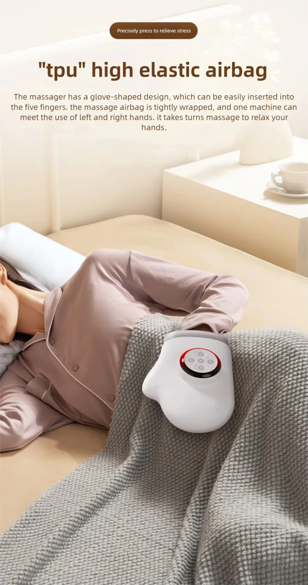 Zoned Hand Massager With Heating Pressure Kneading Vibration to relieve Hand Discomfort - AliExpress 66 Zoned Hand Massager With Heating Pressure Kneading Vibration to relieve Hand Discomfort - AliExpress 66