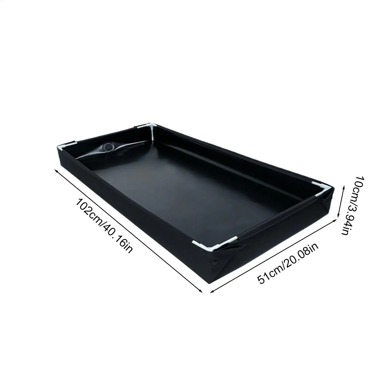 new Outdoor water play and sand pool, children's fishing bowl toy, educational play pool for kids, home stand angled pool view 6