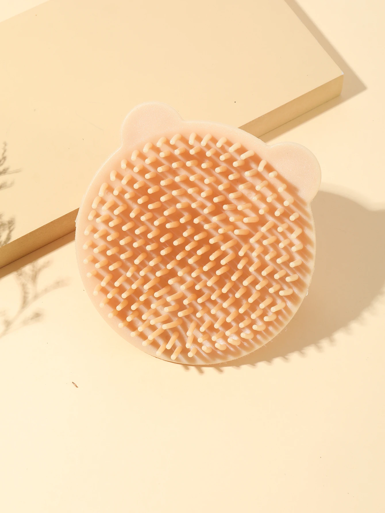 Niedliche Bärenförmige Silikon-Shampoo- und Massagebürste, Weiches Silikon, Tiefenreinigung für Haar und Haaraccessoires – Detail 2