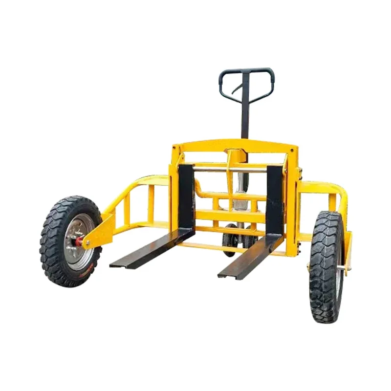 

exquisite craftsmanship Manual Forklift Awarded with the Title of Trustworthy Quality New Type Off-road Yellow Pallet Truck