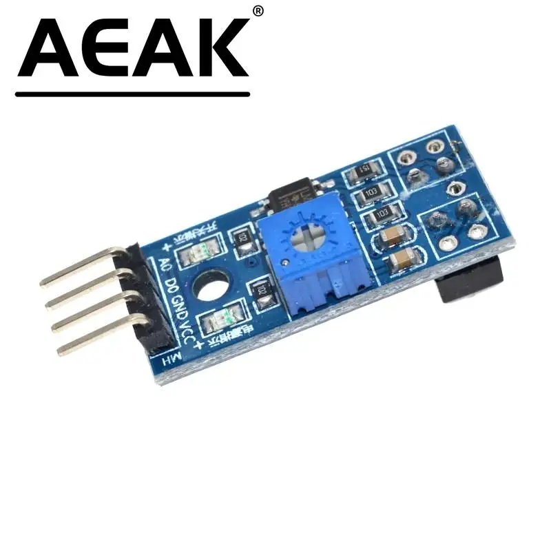 AEAK TCRT5000 Line Track Sensor Infrared Reflective IR Photoelectric Switch Barrier