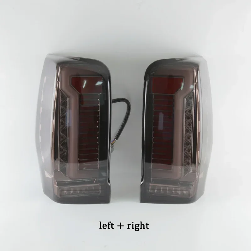 For Mitsubishi Triton L200 2019-2023 Car LED Tail Light Rear Running Light + Brake Lamp + Reverse + Dynamic Turn Signal