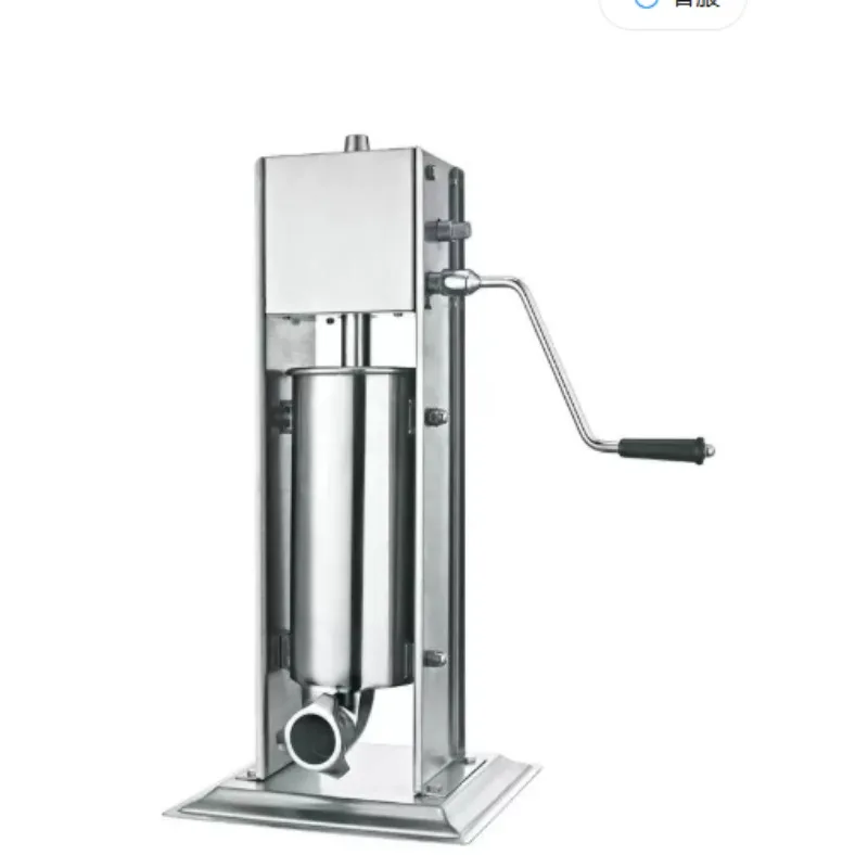Automatic Stainless Steel Sausage Stuffer, Electric Sausage Making Machine for Home & Commercial Meat Filling