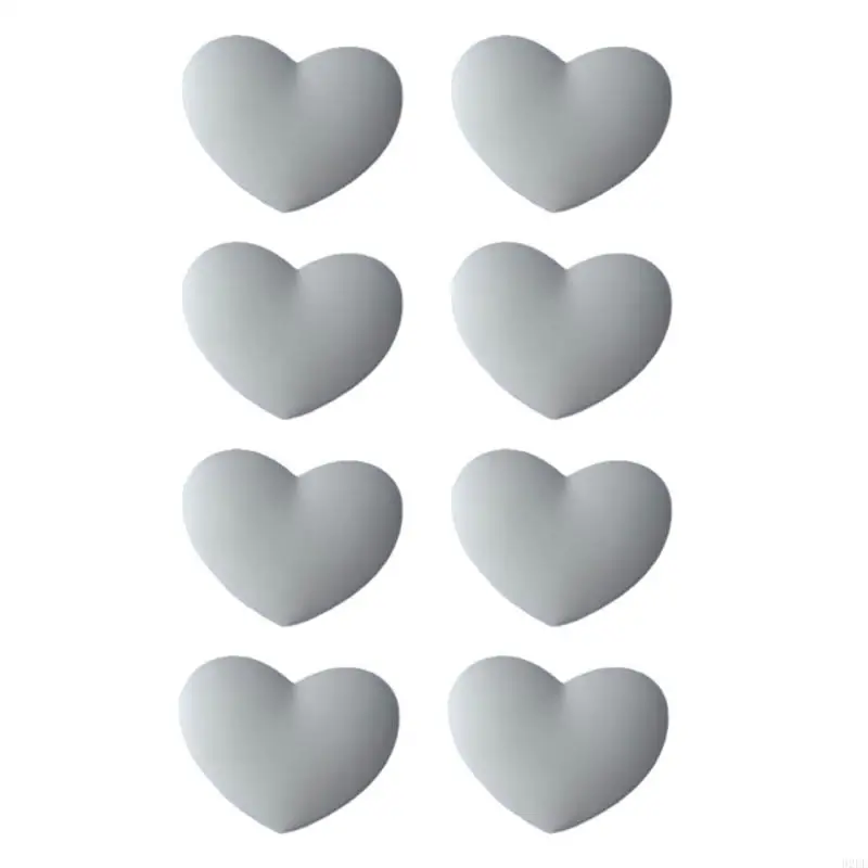 8lots Tennis Racket Shock Absorbers Heart Silicones Dampeners Multiple Color For Vibration Reduction