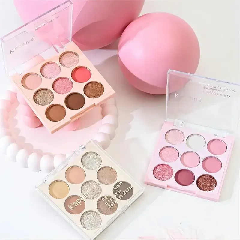 Kapeine Ijs Oogschaduw Palet Mat Schattig Natuurlijk Blush Waterdicht Langdurige Oogschaduw Schoonheid Vrouwelijke Make-up Cosmetica