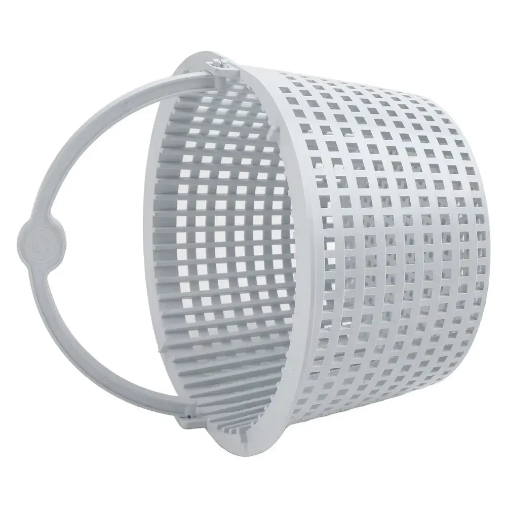 Skimmer Filter Basket with Integrated Handle for Hayward SPX1091C Compact and Efficient Pool Filtration Accessory