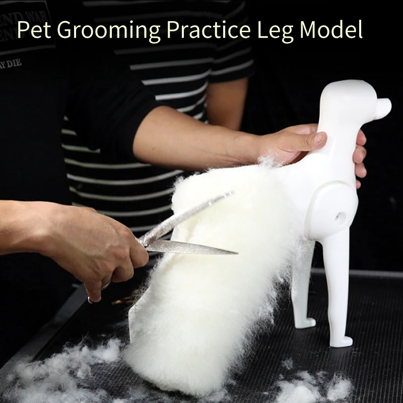 Pet Grooming Practice Leg Hair Back Hair Skill Improvement Professional Teddy Dog Model High Quality Grooming Tools Crane Brand