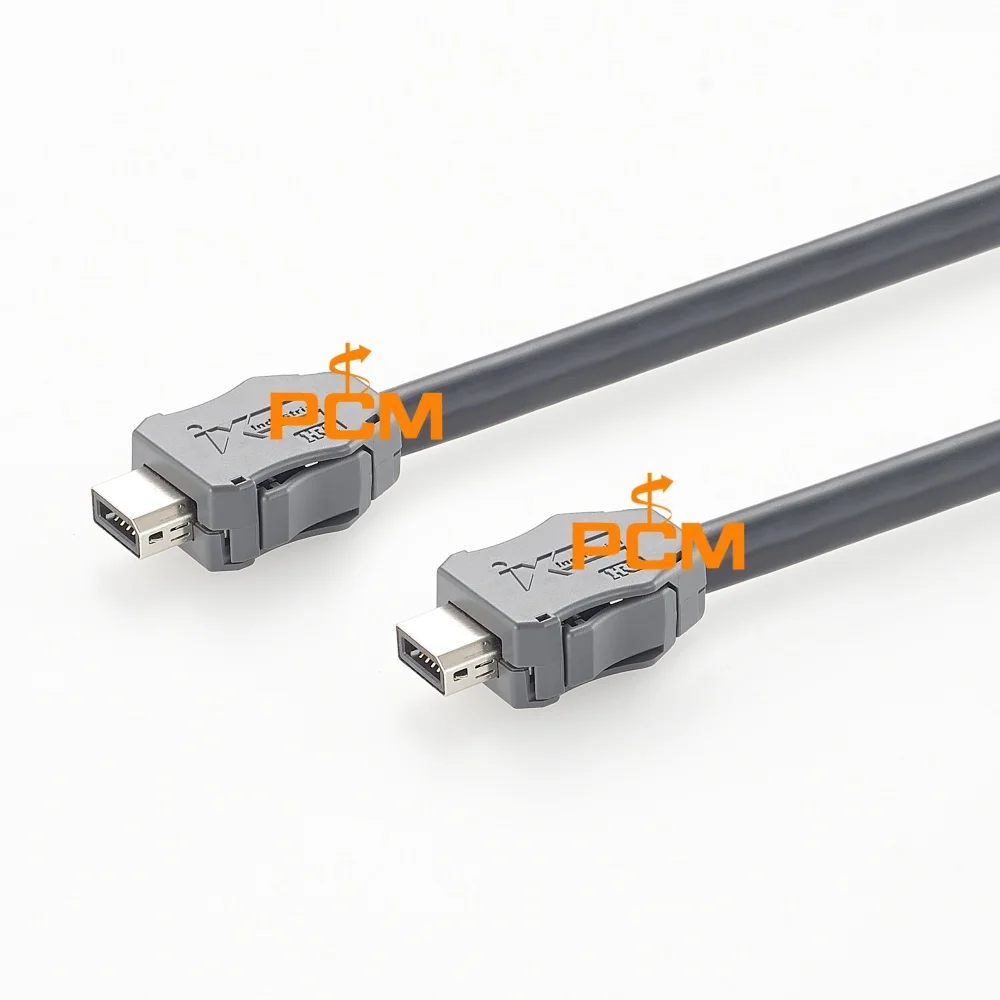 IX A Key Male to Male Industrial Ethernet Cable for DOMINO G50i Printer Thermal Inkjet TIJ Printer Data Connection Cable