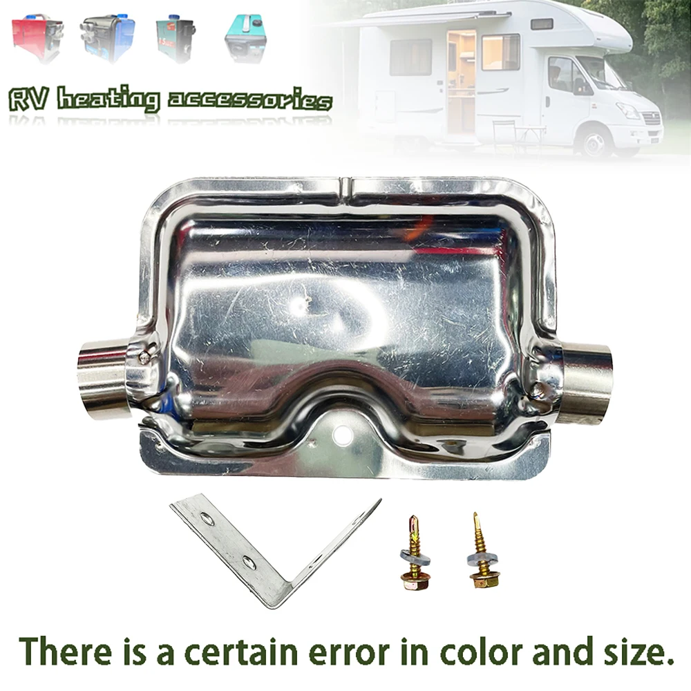 

24mm upgraded muffler clip bracket straight mouth car diesel parking heater exhaust pipe stainless steel accessories