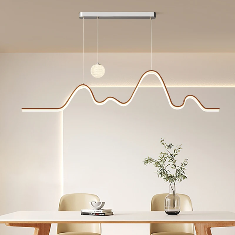 Modern Style Creative Led Pendant Lights for Restaurant Dining Table Living Room Chandelier Indoor Lighting Hanging Fixtures