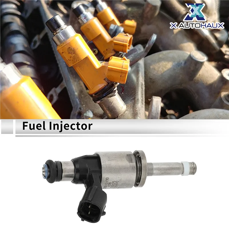 X Autohaux Car Fuel Injector for LEXUS GS350 2016-2019 1 Pc Plastic Metal 2 Pin Vehicle Fuel Injector Auto Replacement Parts