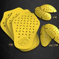 Motorcycle Back Protector Insert EVA Protective Biker Gear Motorbike Insert Armor Pads for Skating Motorcycle Jackets S/M/L