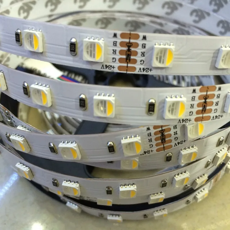 

New arrival 4 colors in 1 led RGBW LED strip waterproof 24V 12V 5050 smd 60LED/m 5m/Roll RGBW LED strip light