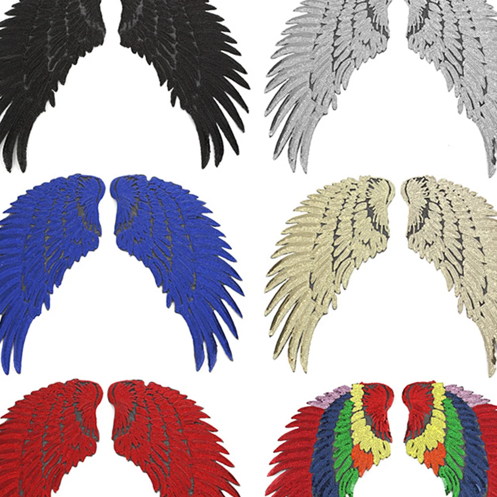 

Patches for Clothing Wing Sticker Stickers Fairy Wings Colorful Sequins
