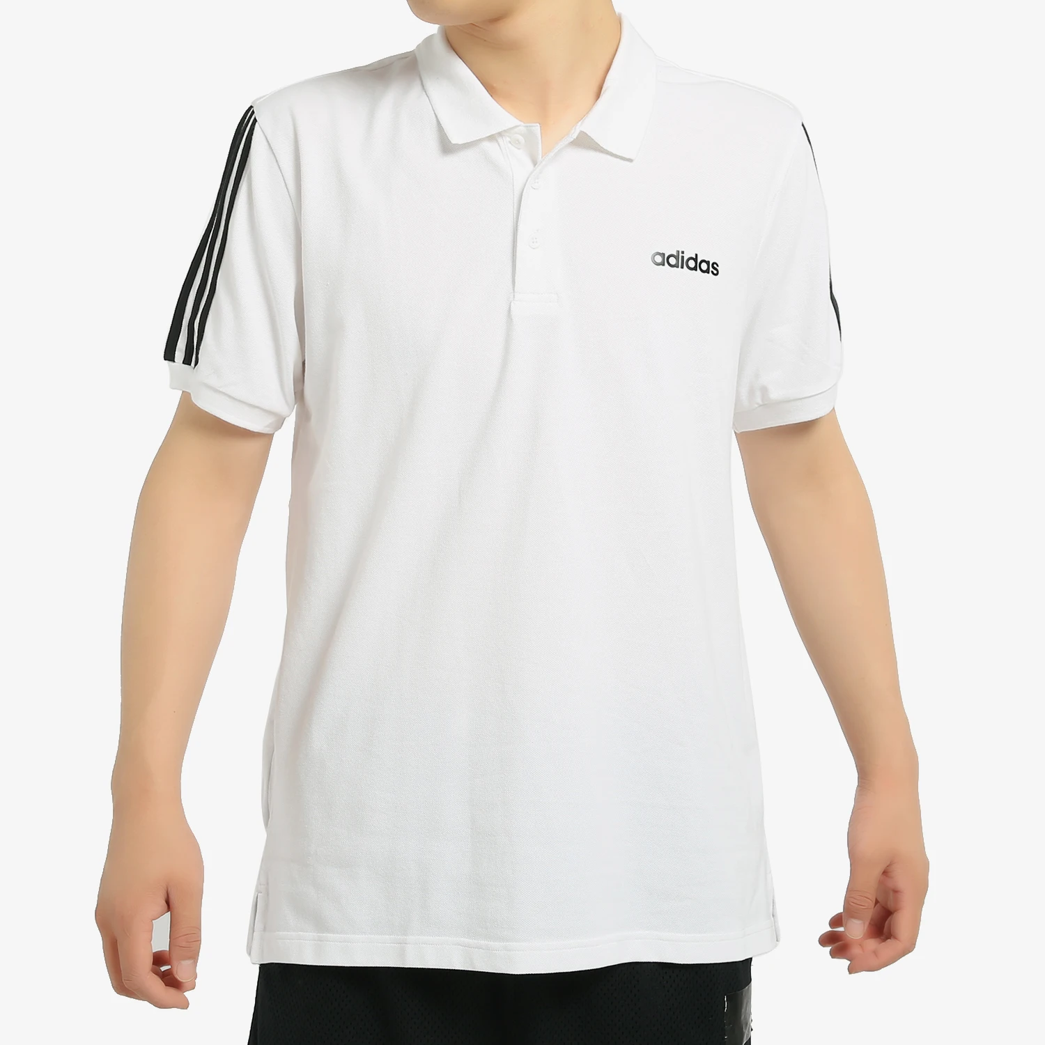 

Мужская летняя дышащая повседневная спортивная рубашка-поло с короткими рукавами Adidas Originals EJ0926