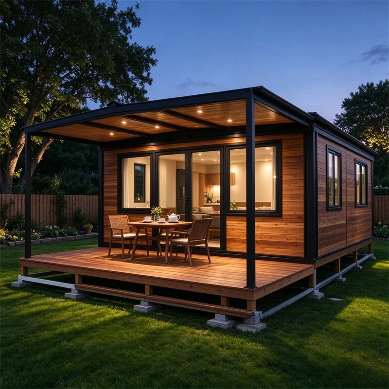 Back Yard Expandable Houses Prefab Tiny Homes Prefabricated House Container House Garden Warehouse Barn Folding Room Cabins