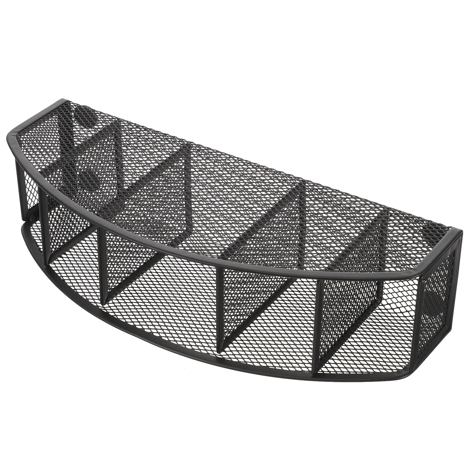 

Iron Mesh Pen Holder Multi-Compartment Desktop Organizer for Office Desk Pencil Makeup Brush Holder Stationery Storage