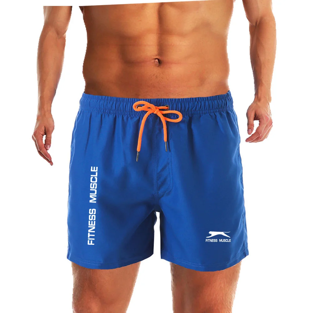 Beach Shorts For Men Classic GYM Basketball Workout Shorts Mesh Liner Shorts Summer Men Beach Shorts Fashion Design Short Pants