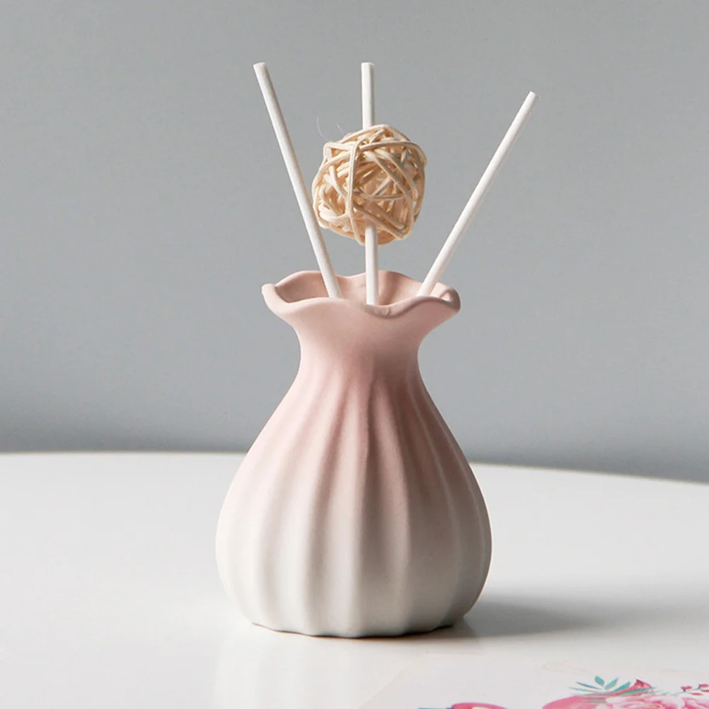 

Large Ceramic Vase for Modern Tabletop Decor Neutral Home Accent Farmhouse Centerpiece Shelf Bookshelf Decorative