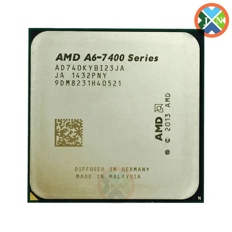 AMD A6-Series A6 7400K A6 7400 K 3.5G Dual-Core CPU Processor 65W AD740KYBI23JA / AD740BYBI23JA Socket FM2+