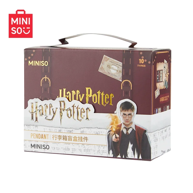 MINISO Harry Potter Collection Zweinstein School voor Hekserij en Tovenarij Bagage Blind Box Hanger