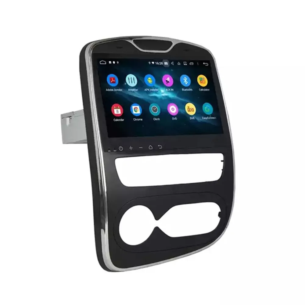 10.1 "أندرويد 14 MT8667 سيارة مشغل وسائط متعددة 8 كور 8 + 256G 8 + 128G لرينو كليو 2017-2018 AT/MT راديو الصوت ستيريو Carplay #3