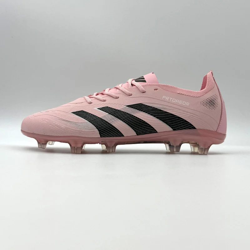 

High Quality Men Soccer Shoes Society Cleats Sports Football Shoes Low Cut Long Spikes Football Field Boots Sneaker Professional
